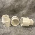 (5x) CHARLOTTE PVC SCH-40 FEMALE SLIP-IN 1 in. TO 1 IN. MALE THREADED REDUCER