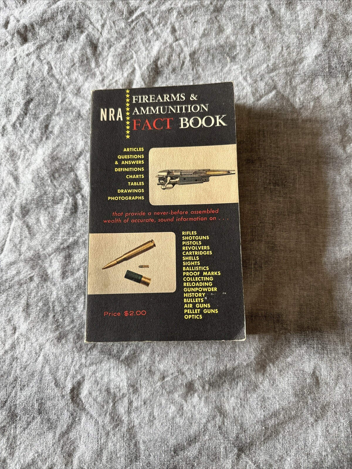 (NRA). NRA Firearms & Ammunition Fact Book.  1970. Illustrated.   Important refe