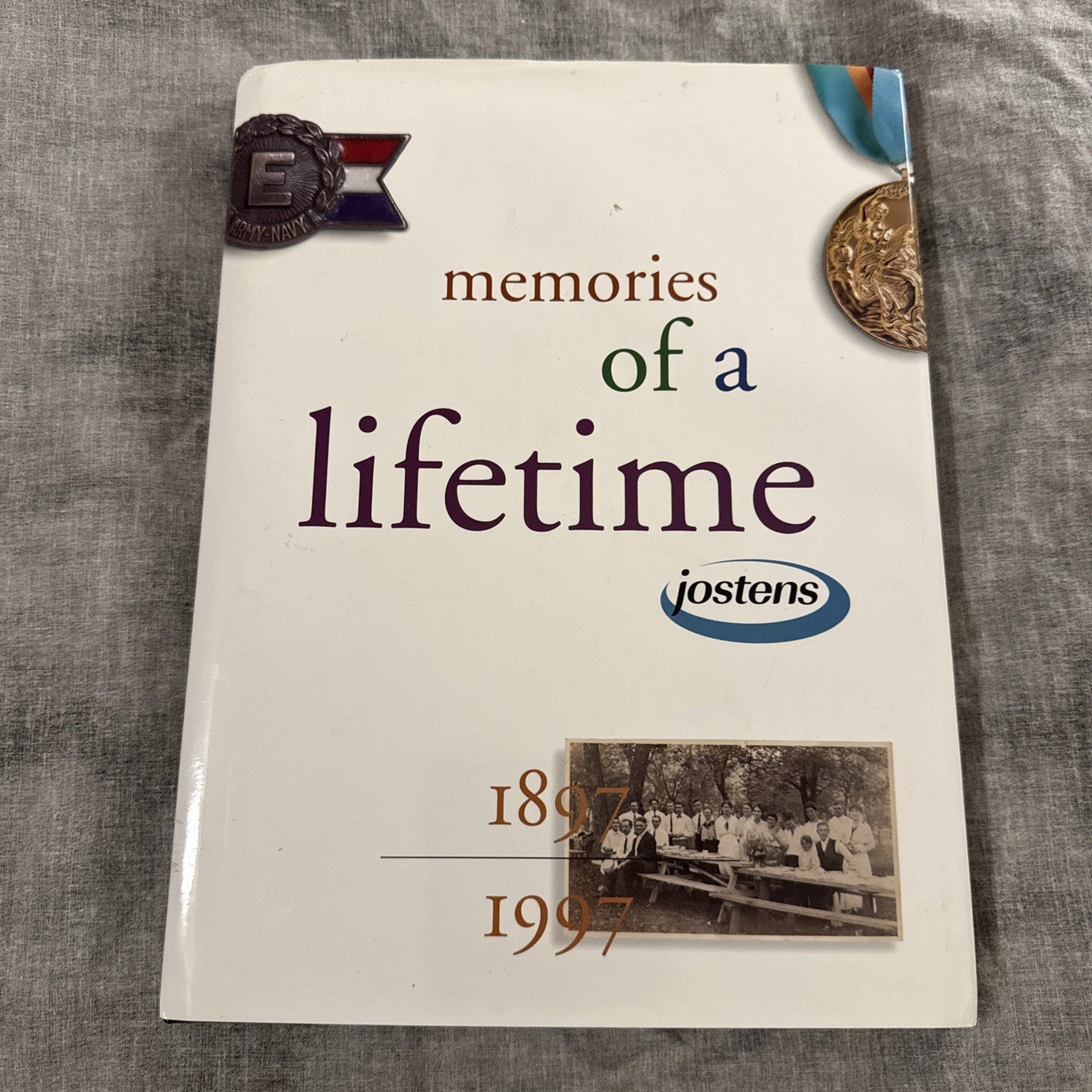 1897-1997 Memories of a Lifetime History Jostens Book Jewelry Graduation Product